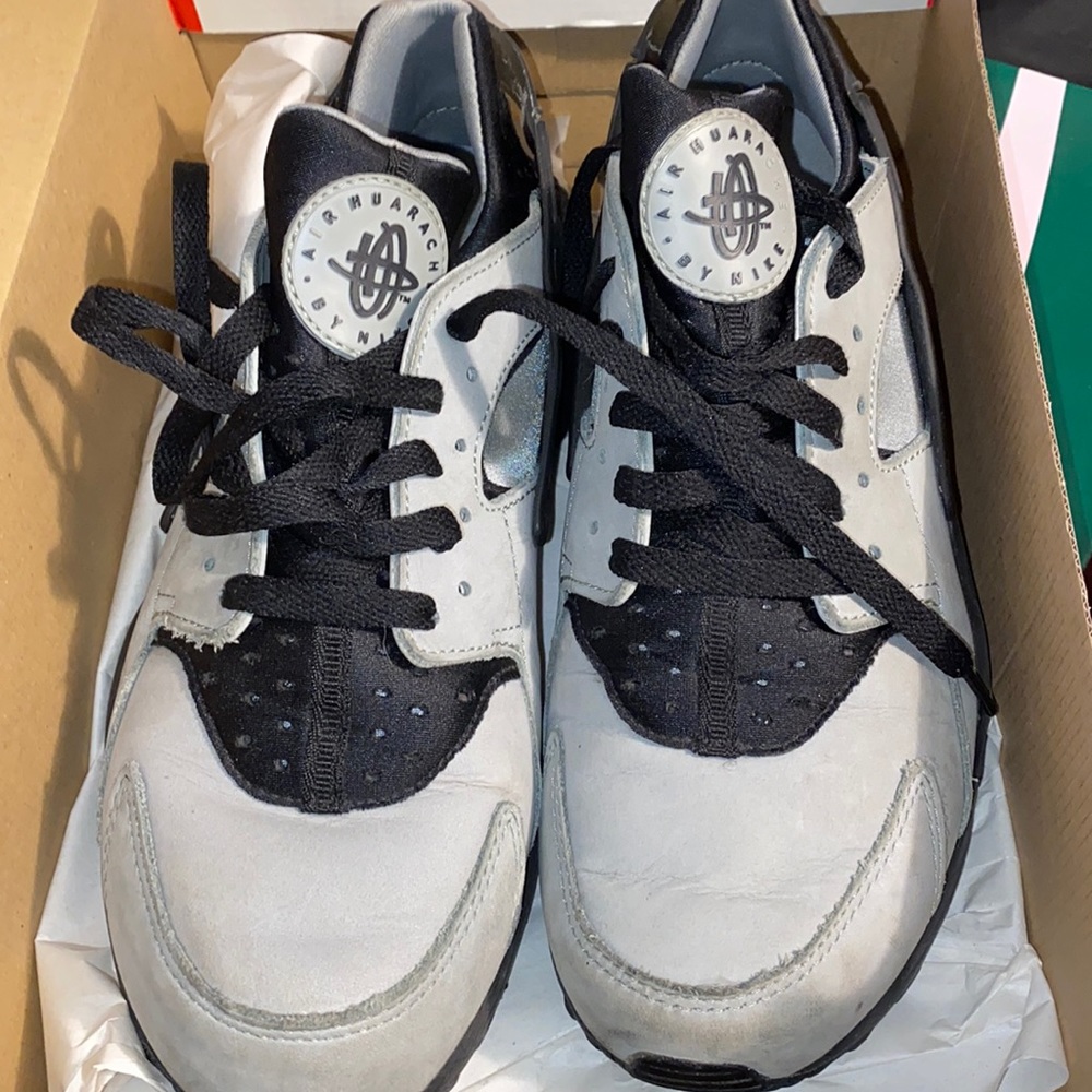 Men’s Nike Huarache sneakers.